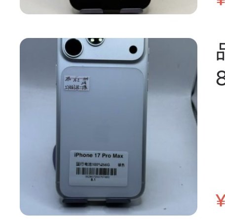 Apple iPhone 17 Pro Max 256 Go
