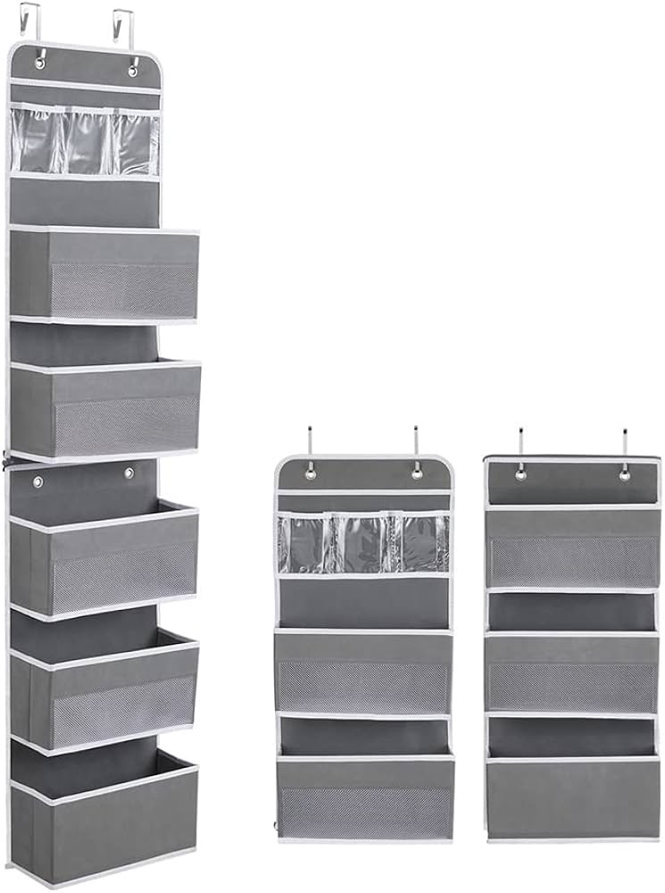 Organiseur mural suspendu pour rangement dressing & porte