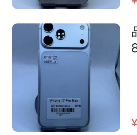 Apple iPhone 17 Pro Max 256 Go