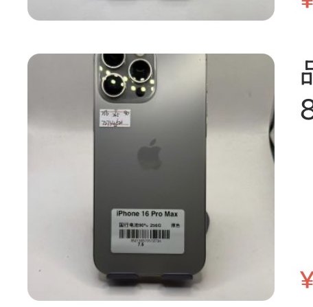 Apple iPhone 16 Pro Max 256 Go