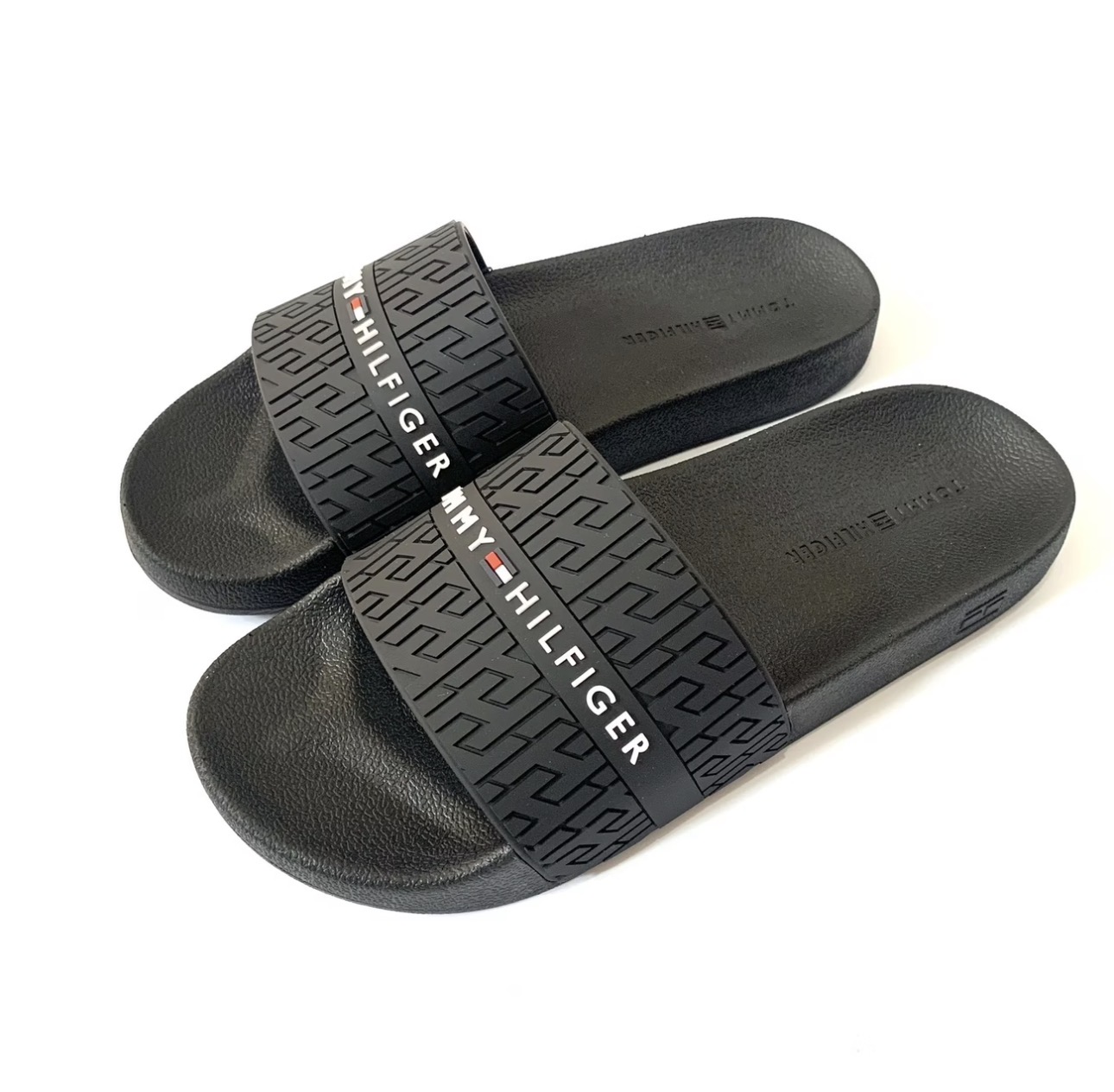 Claquettes Tommy Hilfiger homme à bande logo