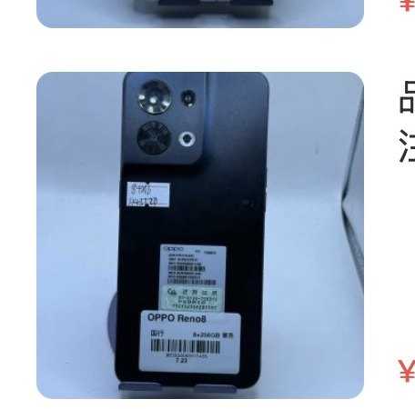 Oppo reno8 8 + 256 Go
