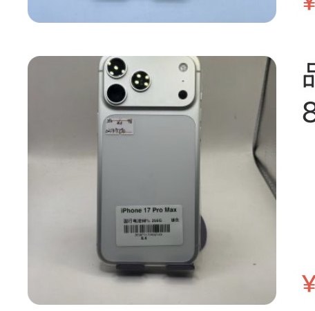 Apple iPhone C17 Pro Max 256 Go