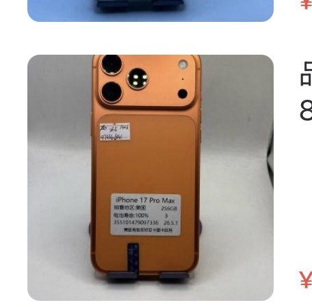 Apple iPhone 17 Pro Max 256 Go