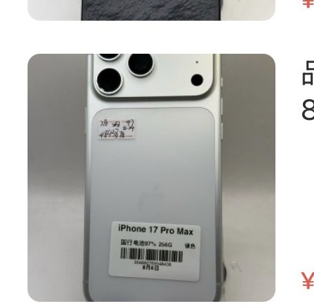Apple iPhone 17 Pro Max 256 Go