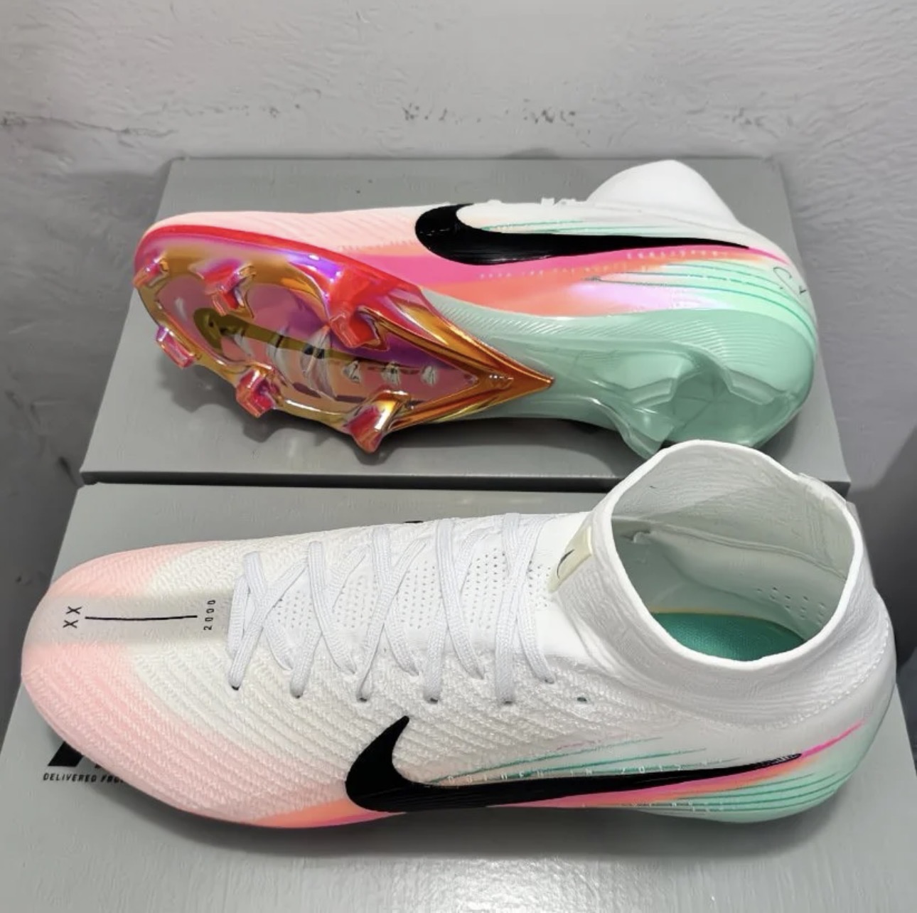 NIKE Air Zoom Mercurial Vapor 16 Elite FG - Crampons de Football Haut de Gamme