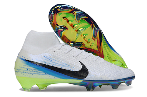 Bottines Nike Air Zoom Mercurial Superfly IIX Elite FG — noir / vert