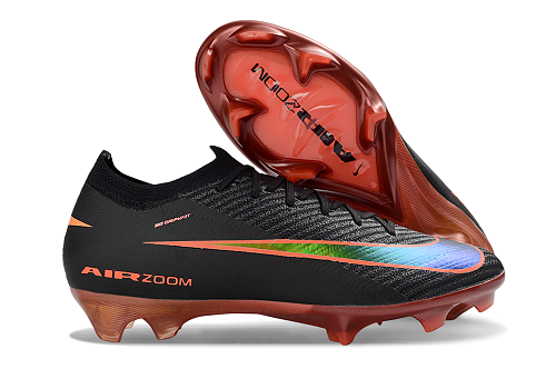 Bottines Nike AIR Zoom Mercurial Vapor Elite XXV FG — orange / argent