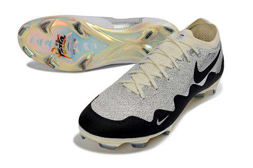 Bottines Nike AIR Zoom Mercurial Vapor Elite XXV FG — blanc / noir