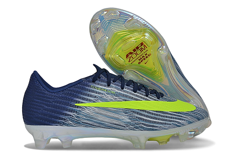 Bottines Nike AIR Zoom Mercurial Vapor Elite FG — bleu / vert