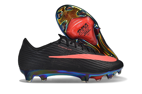 Bottines Nike AIR Zoom Mercurial Vapor Elite FG — noir / orange