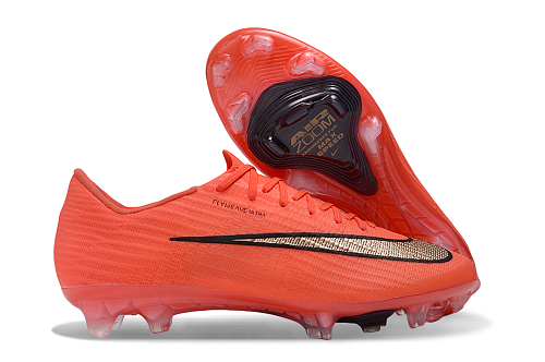 Bottines Nike Air Zoom Mercurial Superfly XI Elite FG — orange / argent