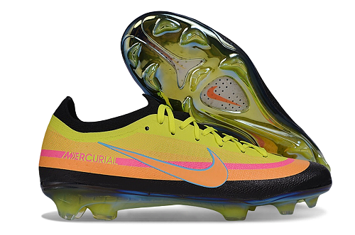 Bottines Nike Air Zoom Mercurial Superfly XI Elite FG — noir / jaune / orange