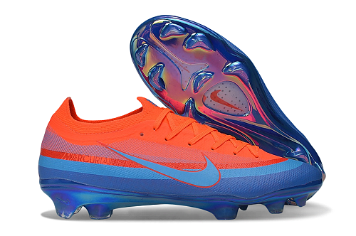 Bottines Nike Air Zoom Mercurial Superfly XI Elite FG — bleu / orange