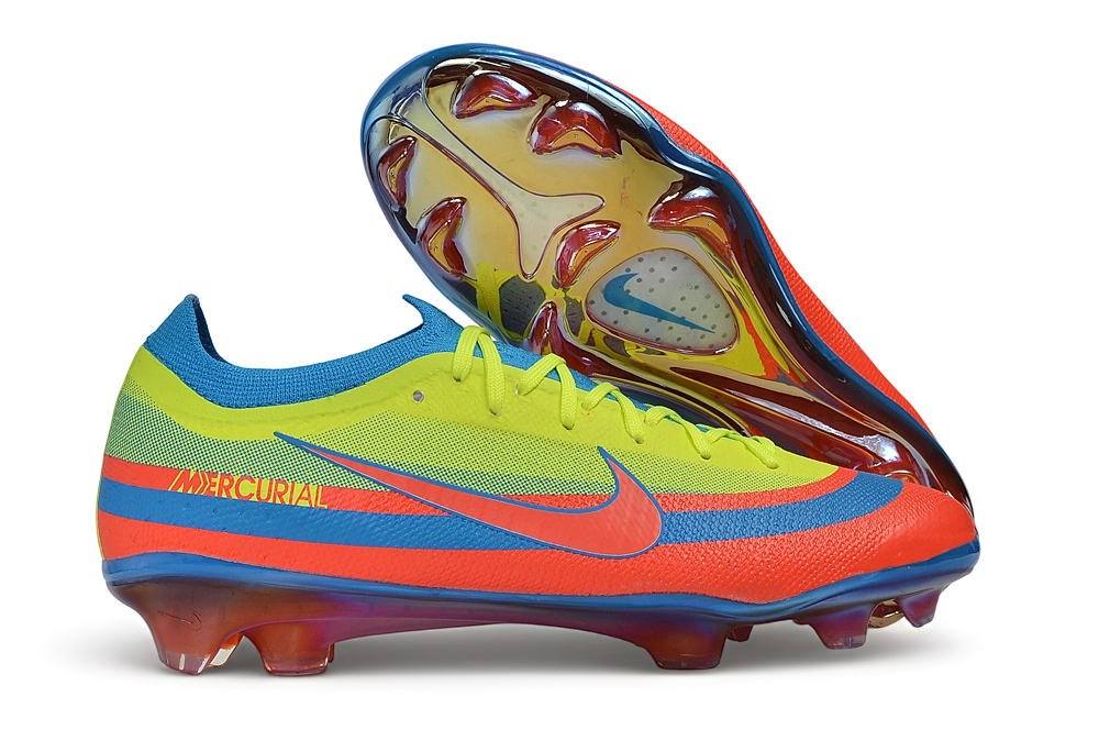 Bottines Nike Mercurial Vapor Elite SE FG — rouge / vert
