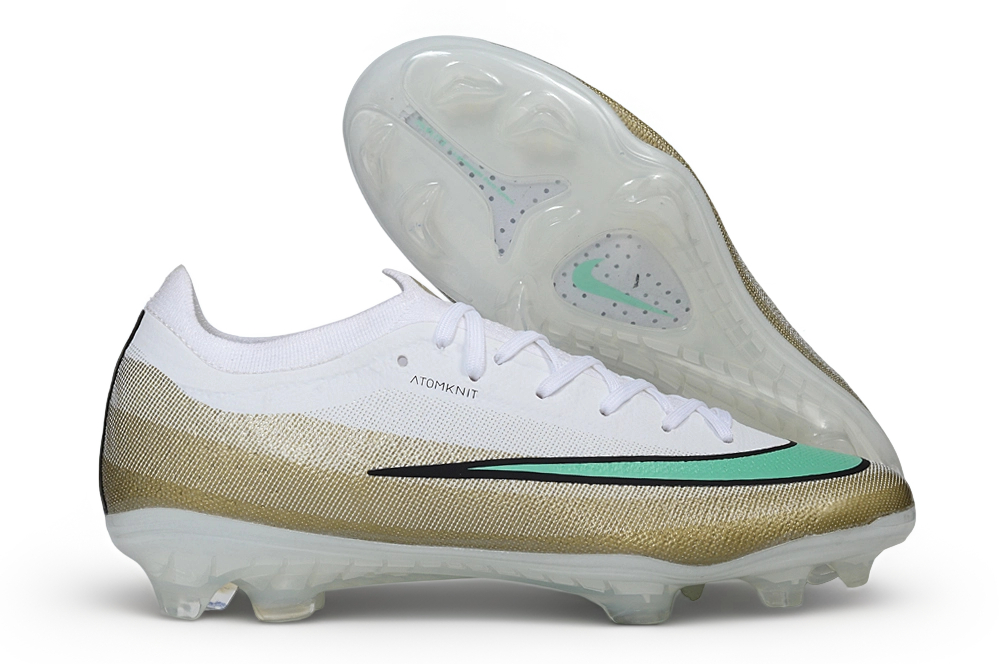 Bottines Nike Mercurial Vapor Elite SE FG — blanc / or
